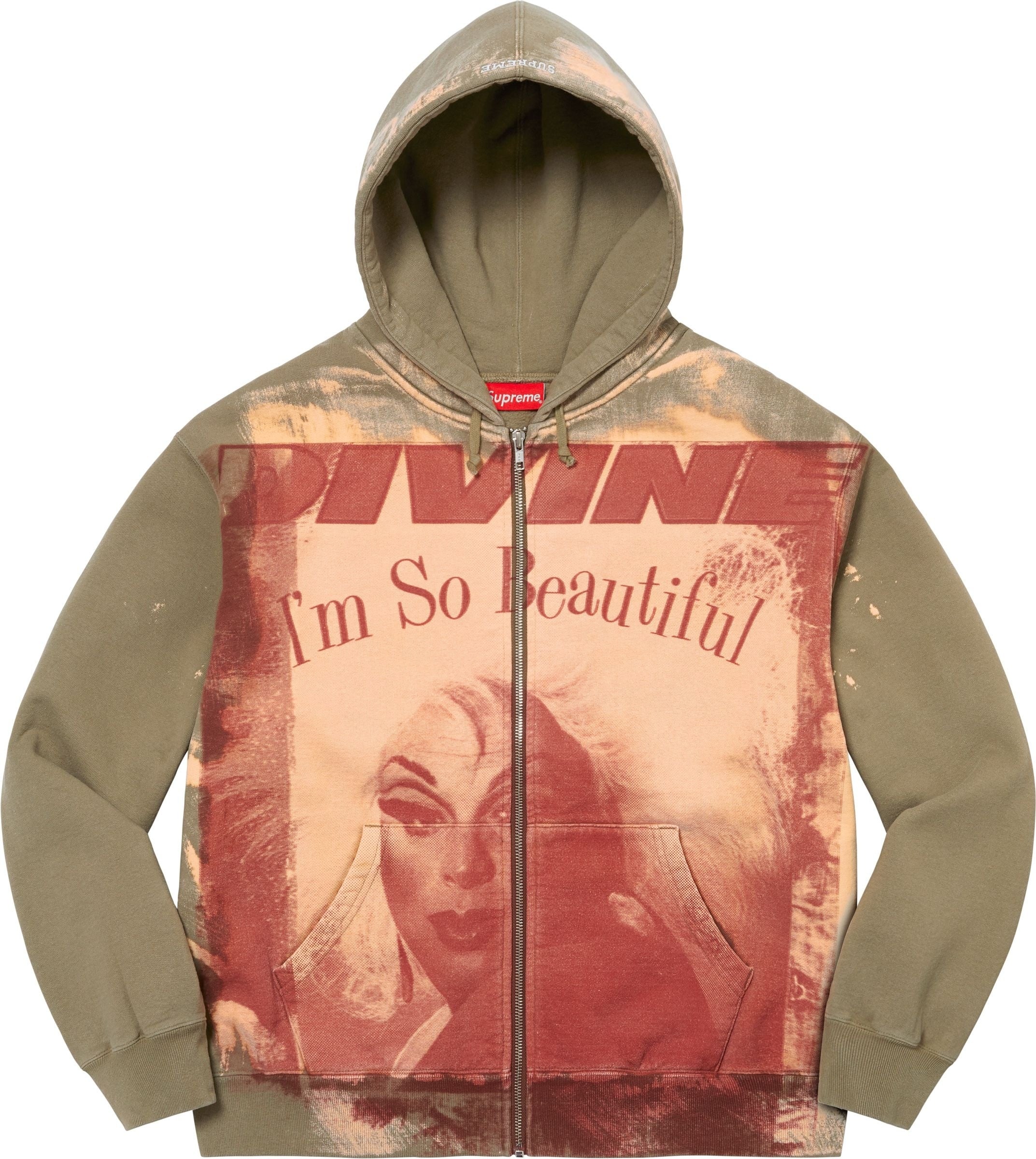 Divine Zip Up Hooded Sweatshirt view 5